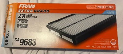 Filtro de aire protector adicional FRAM, CA9683 para vehículos seleccionados Acura, Honda e Isuzu Foto 1 de 4