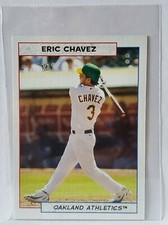 2005 Bazooka Minis #108 Eric Chavez Oakland Athletics