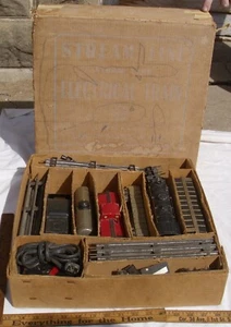 MARX STEAM LINE ELECTRIC TRAIN 6 PIECE SET BOXED 48-3016 - Picture 1 of 6