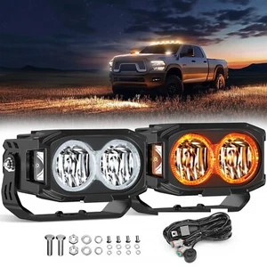 MICTUNING 2x 2025 K3 RGB LED Light Pods Off Road LED Work Lights Bar Flood Beam - Bild 1 von 8