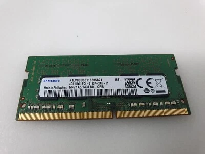 Lenovo Ideapad 310-15ISK RAM Memory 4GB DDR4 PC4-2133P Samsung M471A5143EB0-CPB - Image 1 of 4
