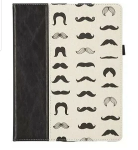 Griffin iPad 2/3/4 Mustachio Folio Case Cover & Stand W/AutoWake Feature - Picture 1 of 5