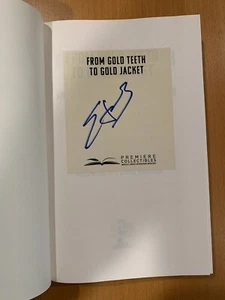 SIGNED From Gold Teeth to Gold Jacket by Edgerrin James HC 1/1 - Bild 1 von 8