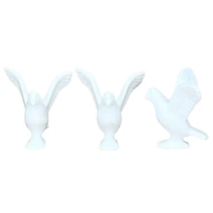 Playmobil lot 3 white pigeons with open wings - Picture 1 of 1