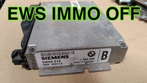 BMW E39 528i M52 M52b28 Steuergerät DME Motorsteuergerät Modul 5WK9 018 MS41 1744598 - Bild 1 von 2