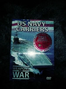 US NAVY CARRIERS WEAPONS OF WAR DVD WITH BOOK VOLUME #3 FREE SAMPLE ENCLOSED NEW - Bild 1 von 5