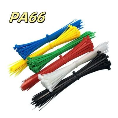 Nylon Plastic Cable Ties Small and Extra Large Zip Ties Wire Wrap Variou Colours - Image 1 of 4