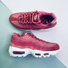 Nike Air Max 95 Premium Womens Trainers Shoes Red UK 4.5 EUR 38 US 7 807443 801