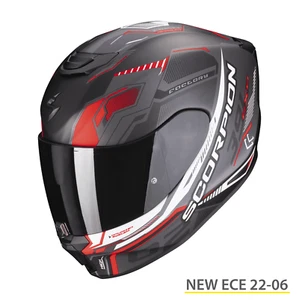 Full Face Helmet Scorpion EXO 391 Haut Red SIZE XS Red Helmet - Picture 1 of 1