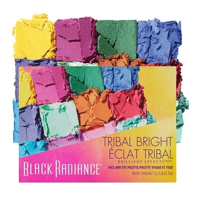 Paleta de sombras de ojos Black Radiance Brilliant Effects tribal brillante Foto 1 de 4