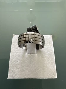 Edelstahlring von Ernstes Design mit Brillant R146.8.58 - Bild 1 von 2