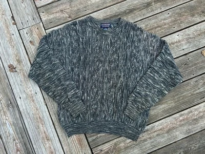 Suéter Pullover Estilo Coogi Tejido 3D Roundtree & Yorke Años 90 De Colección Para Hombres Mediano Foto 1 de 4