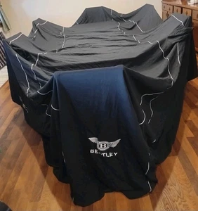 Bentley Mulsanne Soft Fitted Indoor Car Cover w/ Storage Bag Black - Bild 1 von 16