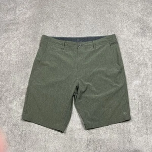 Pantalones Cortos 7 Diamonds Para Hombre 34 (Se Adapta a 35) x 10 Verde Informal Velocidad Rendimiento Golf - Imagen 1 de 8