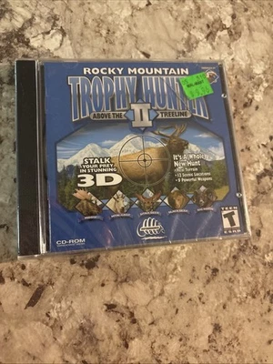 Rocky Mountain Trophy Hunter II: Above the Treeline Jewel Case (PC, 1999) NEW - Image 1 of 4