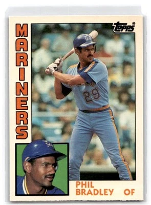 1984 Topps Traded #15T Phil Bradley - Image 1 of 2