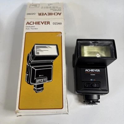 Vintage Achiever Dedicated Auto Thyristor Flash For Canon NOS - Image 1 of 4