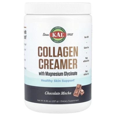 Collagen Creamer with Magnesium Glycinate, Chocolate Mocha , 8.36 oz (237 g) - Image 1 of 2