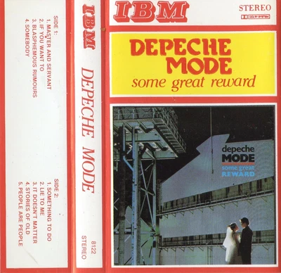 DEPECHE MODE "SOME GREAT REWARD" SAUDI ARABIA K7 MC CASSETTE TAPE ALB / + RARE + - Photo 1/4