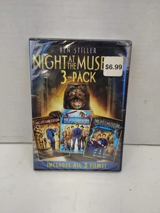 Nachts im Museum 3er-Pack Film DVD (neu, versiegelt) Ben Stiller, Komödie - Bild 1 von 6