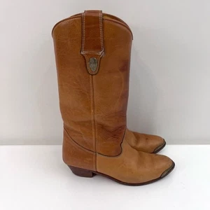 Frye Cowboystiefel 8,5 hellbraun spitz zulaufend Western - Bild 1 von 12