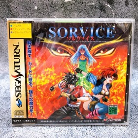 Sega Saturn SORVICE SS Action RPG Game Altron Japan Sealed NEW