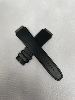 Correa de cuero negra original Richard Mille 04N 30 Foto 1 de 3