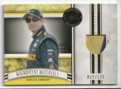 2012 Marcos Ambrose Press Pass Magnificent Materials #MM-MA 062/125 - Image 1 of 2