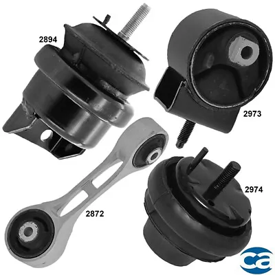 发动机电机支架和自动变速安装 4 件套适用于 Mercury Sable 05-00 V6-3.0L — 第 1/4 张图片