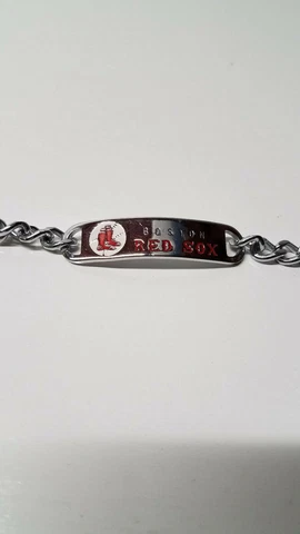 Boston Red Sox VINTAGE VTG RARE REDSOX  Bracelet 1980'S TOTAL LENGTH 8 INCHES Cover