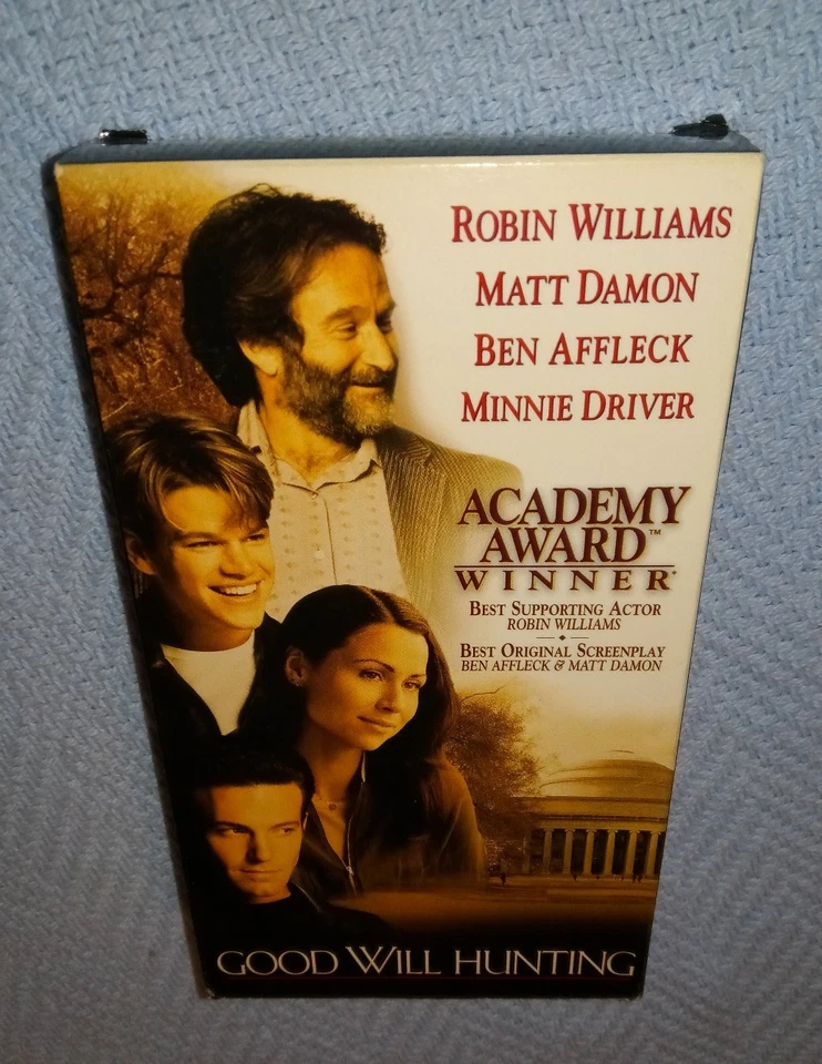 GOOD WILL HUNTING, VHS, play tested, ROBIN WILLIAMS, MATT DAMON - Image 1 of 1