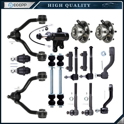 Front Control Arm and Ball Joint Sway Bar Tie Rod For 1995-2000 Chevrolet Tahoe - Image 1 of 4