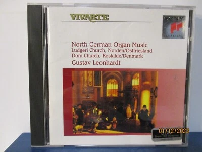 NORTH GERMAN ORGAN MUSIC - Gustav Leonhardt - CD - MINT condition - 25-283 - Image 1 of 3