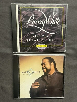 CDs Barry White All-time Greatest Hits & The Icon Is Love, 1994 Foto 1 de 4