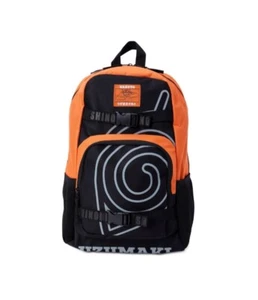 Naruto Uzumaki Shippuden 18" Laptop-Rucksack, Farbe schwarz orange. Neu mit Etikett - Bild 1 von 4