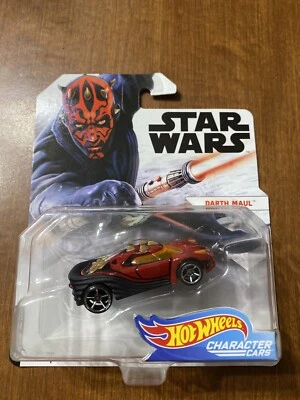 2019-Hot Wheels-Star Wars Darth Maul Die-Cast 1:64 *NUEVO* Foto 1 de 3