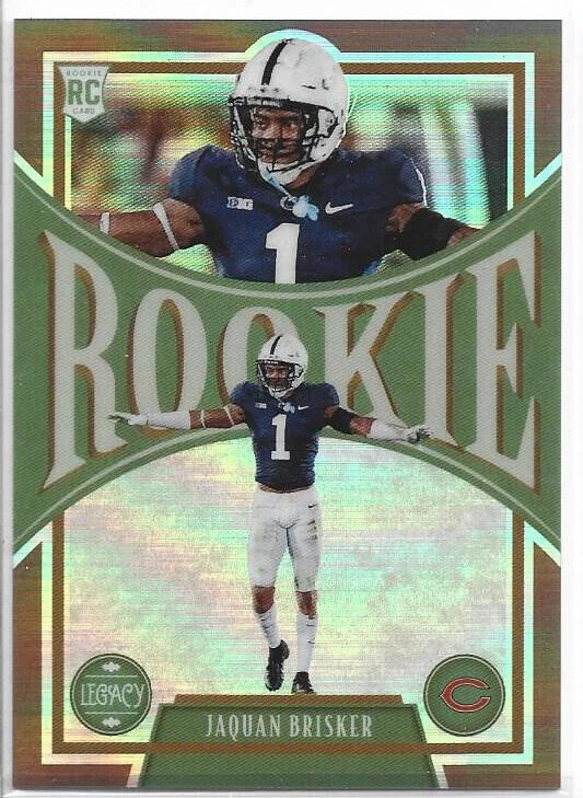 2022 Panini Legacy Rookie Gold Foil /100 Jaquan Brisker #186 - Image 1 of 1