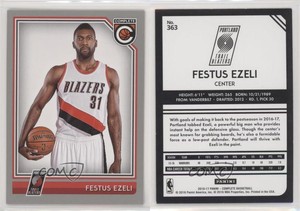 2016-17 Panini Complete Silver Festus Ezeli #363