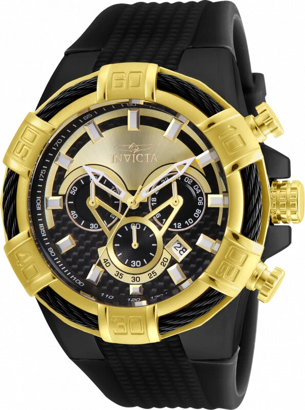 Invicta Bolt Reloj Hombre Cronógrafo 52mm Cuarzo Lujo Vestido Analógico 24699 Foto 1 de 1