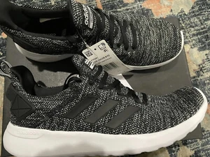 Adidas Lite Racer BYD Black/Grey Men's Sneakers Size 9.5(fy0245) Running Shoes - Picture 1 of 12