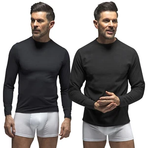 Heat Holders - Mens Long Sleeved Thermal Top | Fleece Lined | Base Layer - Picture 1 of 6