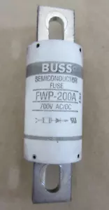 Fusible semiconductor Bussman FWP-200A, 200 amperios - Imagen 1 de 3