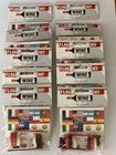 Wine Bottle  Novalty Flag Stickers 100 Pack Job Lot