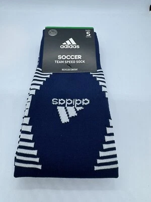 Adidas Niños Azul OTC Aeroready Equipo Velocidad Fútbol Tecnología de Secado Calcetines Talla S Foto 1 de 2
