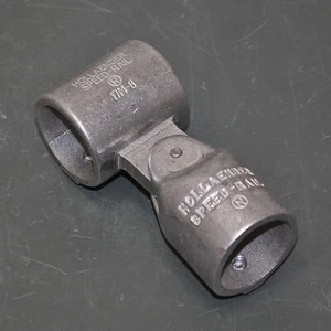 Hollaender Speed Rail Structural Elbow Tee Fitting 17-8, 1-1/2" Pipe, Adjustable - Picture 1 of 5