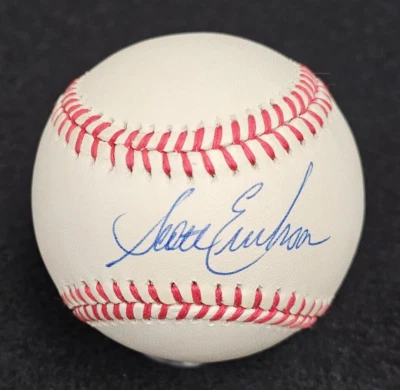 SCOTT ERICKSON Signed Official MLB Baseball-TWINS-BALTIMORE ORIOLES-PSA - Image 1 of 4