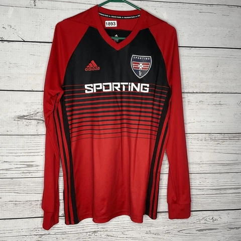 Sporting Kansas City St Croix Academy Men’s  jersey shirt size Medium adidas Red Cover