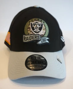 New Era Las Vegas Raiders 39Thirty NFL 1960 Salute to Service Mütze Gr. M/L - Bild 1 von 7