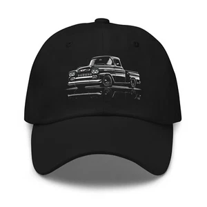 1959 Chevy Apache Pickup Dad Hat – Classic Truck Lover Retro Cap - Picture 1 of 6