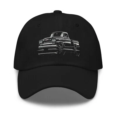 1959 Chevy Apache Pickup Dad Hat – Classic Truck Lover Retro Cap - Image 1 of 4